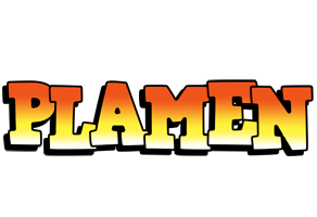 Plamen sunset logo