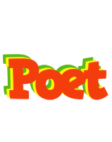 Poet bbq logo