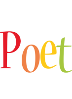 Poet birthday logo