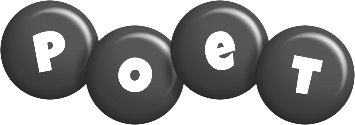 Poet candy-black logo