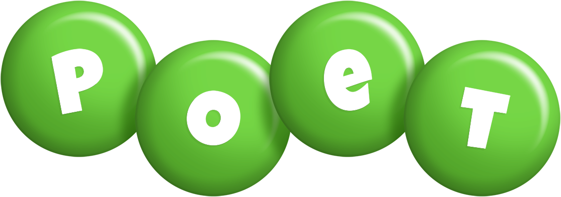 Poet candy-green logo