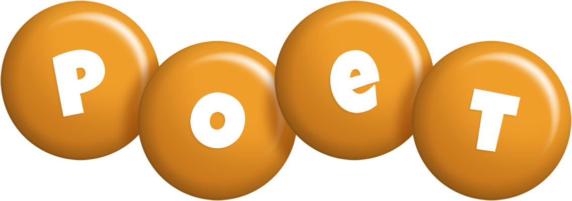 Poet candy-orange logo