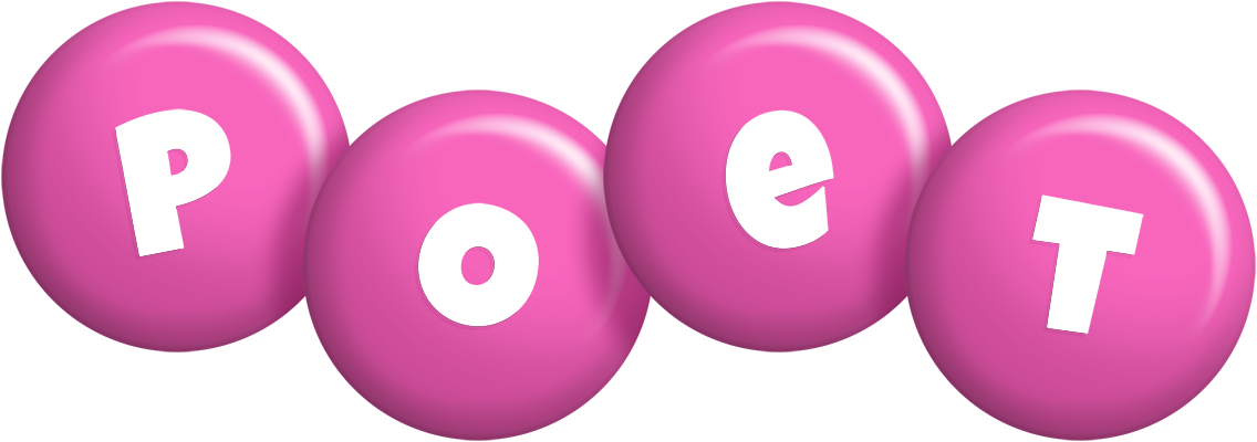 Poet candy-pink logo
