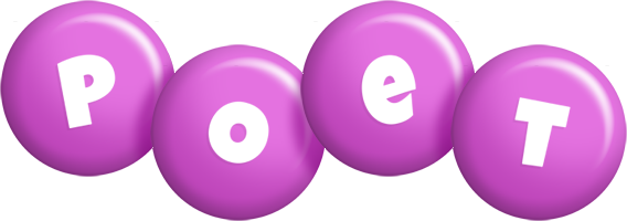 Poet candy-purple logo