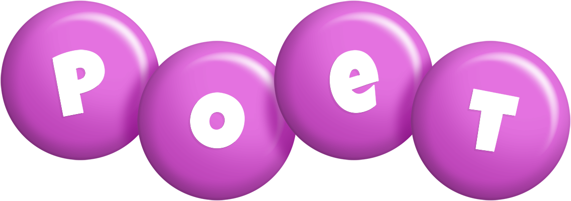Poet candy-purple logo