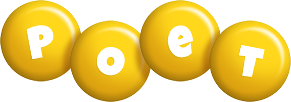 Poet candy-yellow logo