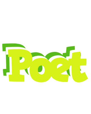 Poet citrus logo