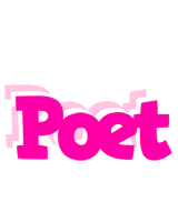 Poet dancing logo