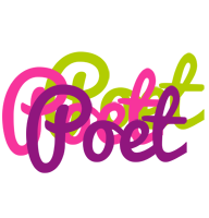 Poet flowers logo