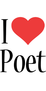 Poet i-love logo