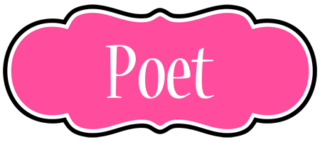 Poet invitation logo