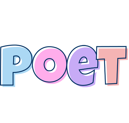 Poet pastel logo