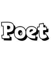 Poet snowing logo