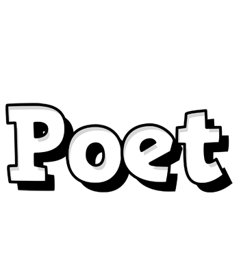 Poet snowing logo