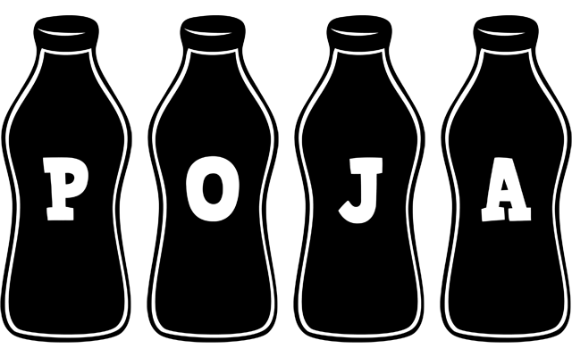 Poja bottle logo