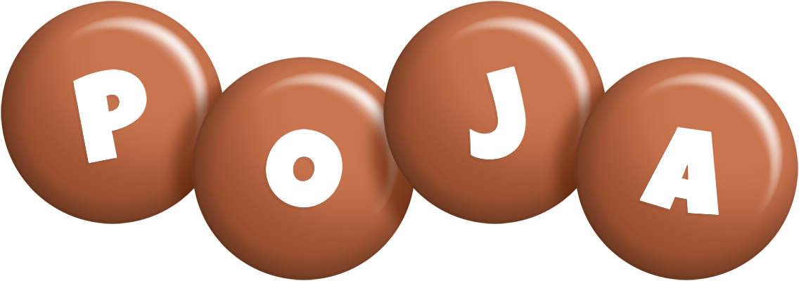 Poja candy-brown logo