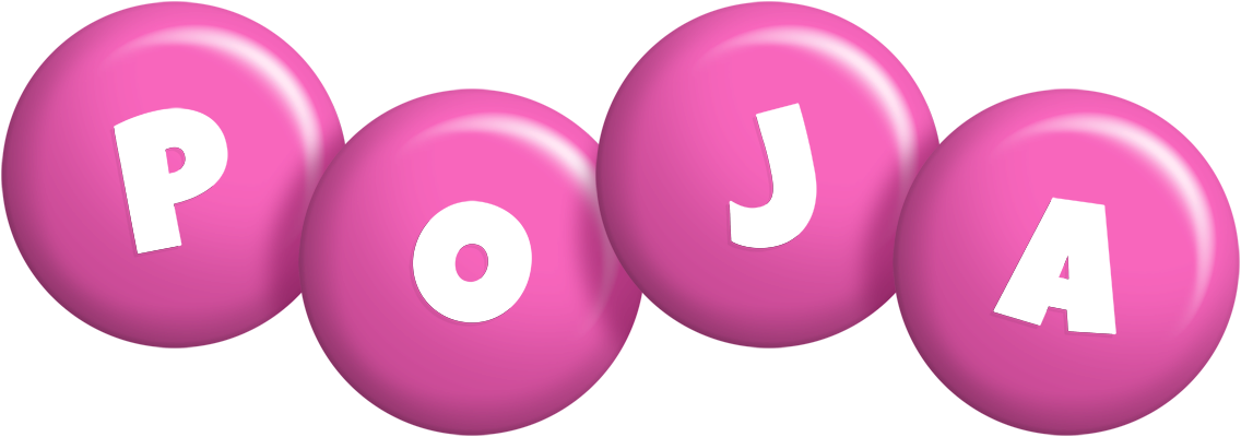Poja candy-pink logo