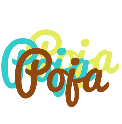 Poja cupcake logo