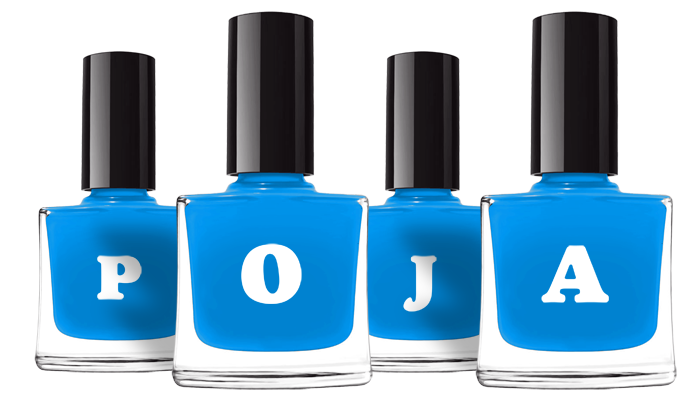 Poja glossy logo