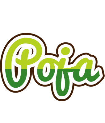 Poja golfing logo