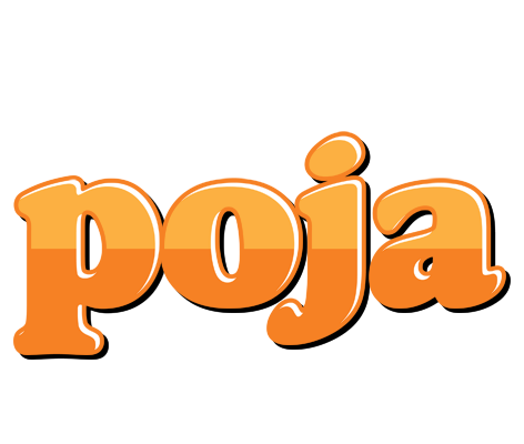 Poja orange logo