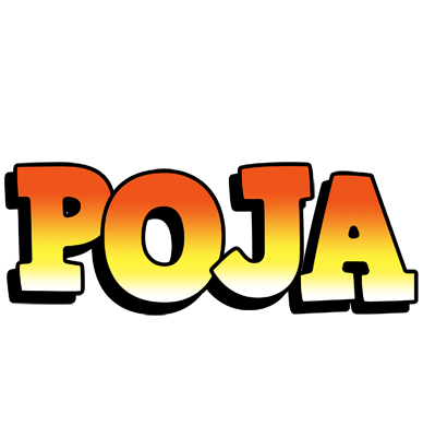 Poja sunset logo