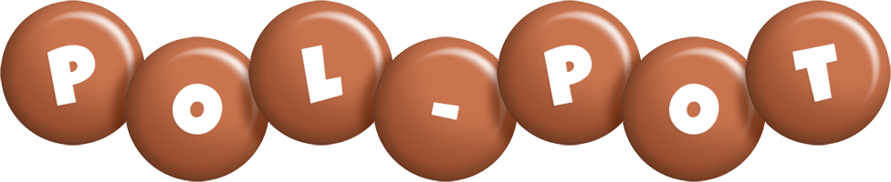 Pol-Pot candy-brown logo