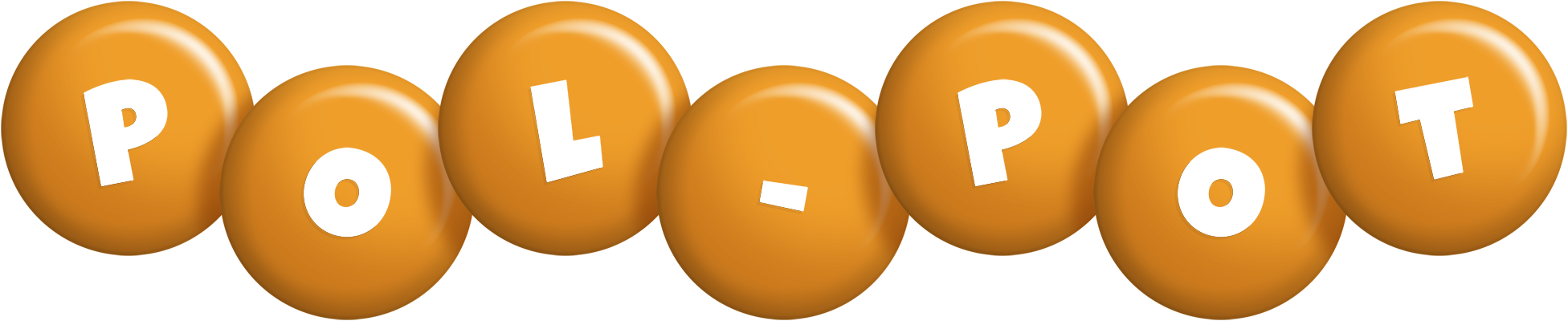 Pol-Pot candy-orange logo