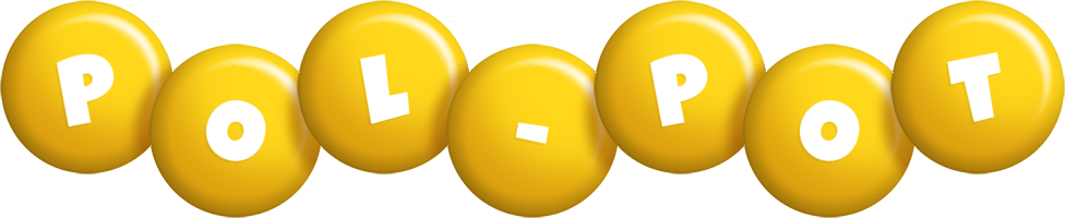 Pol-Pot candy-yellow logo