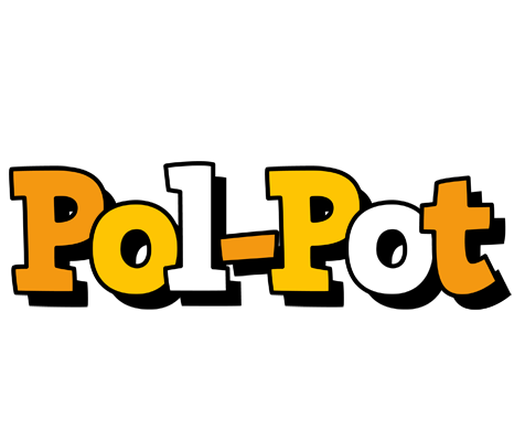 Pol-Pot cartoon logo