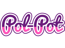 Pol-Pot cheerful logo