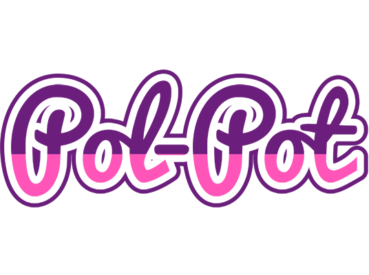 Pol-Pot cheerful logo