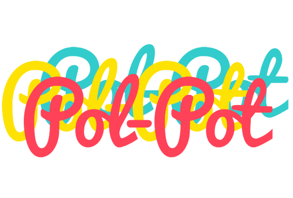Pol-Pot disco logo