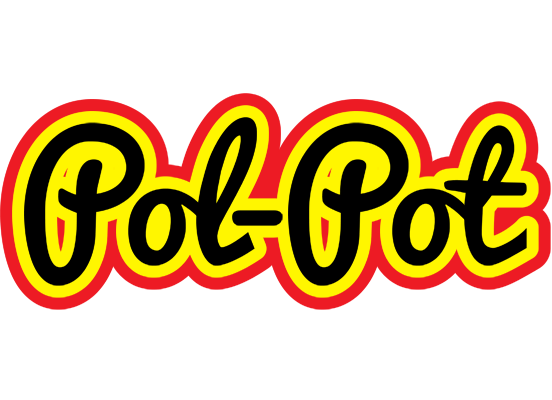 Pol-Pot flaming logo
