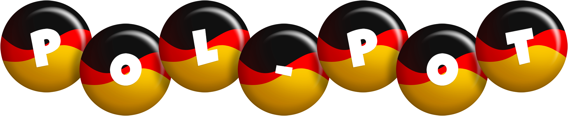 Pol-Pot german logo