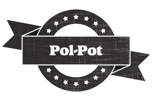 Pol-Pot grunge logo