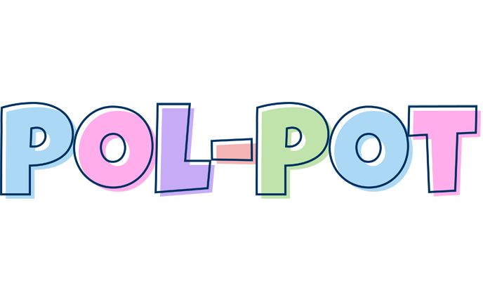 Pol-Pot pastel logo
