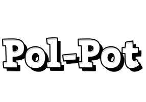 Pol-Pot snowing logo