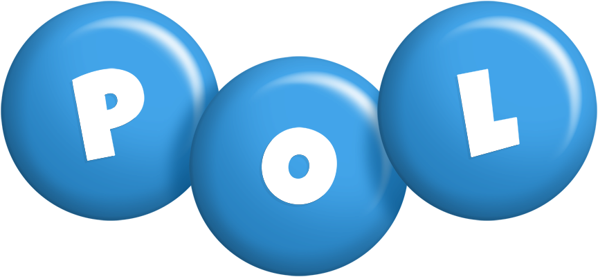Pol candy-blue logo