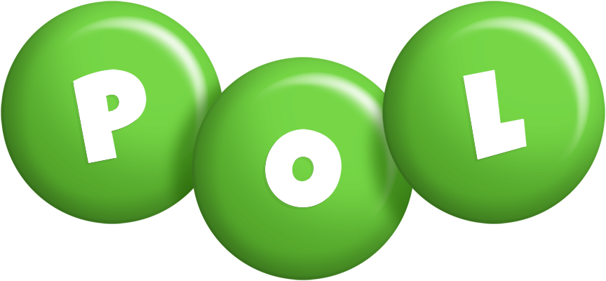 Pol candy-green logo