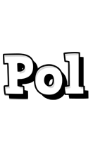 Pol snowing logo