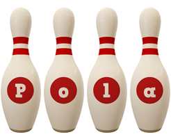 Pola bowling-pin logo