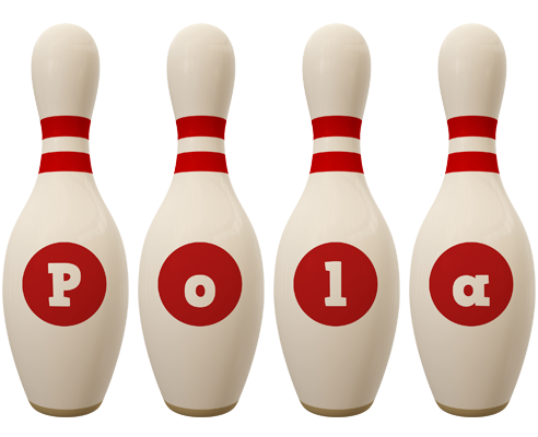 Pola bowling-pin logo