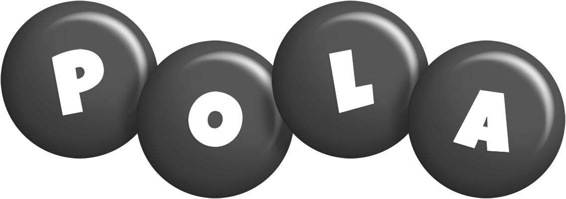 Pola candy-black logo