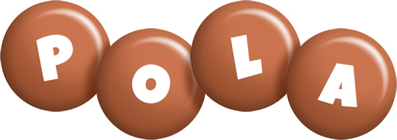 Pola candy-brown logo