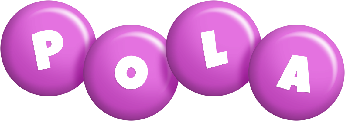 Pola candy-purple logo