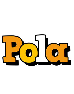Pola cartoon logo
