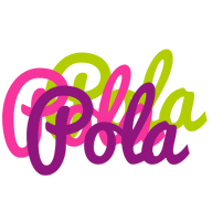 Pola flowers logo