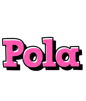 Pola girlish logo