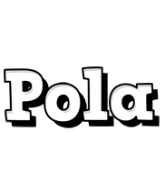 Pola snowing logo